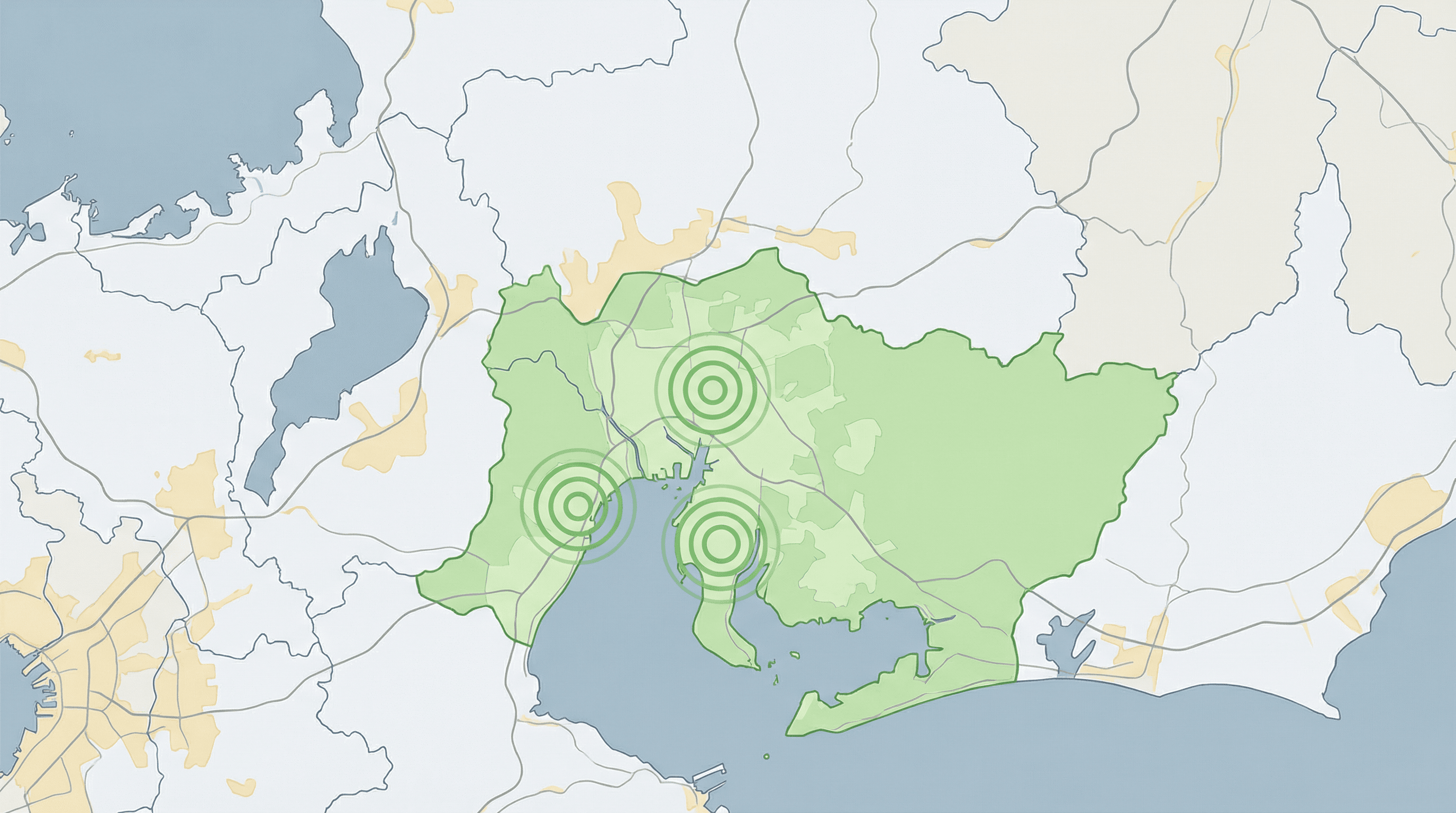 対応エリアマップ